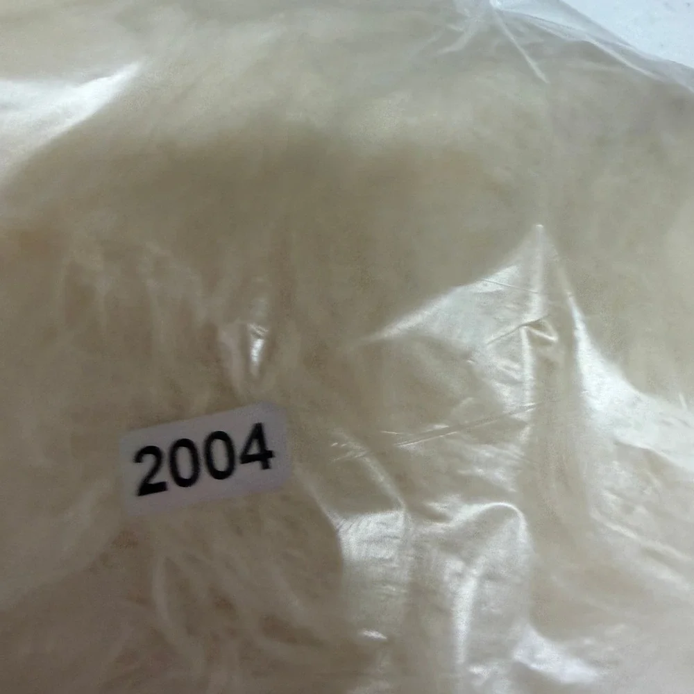 West Elm 12x16 Pillow Cover Mongolian Lamb Fur Ivory White Sheepskin Boho Modern